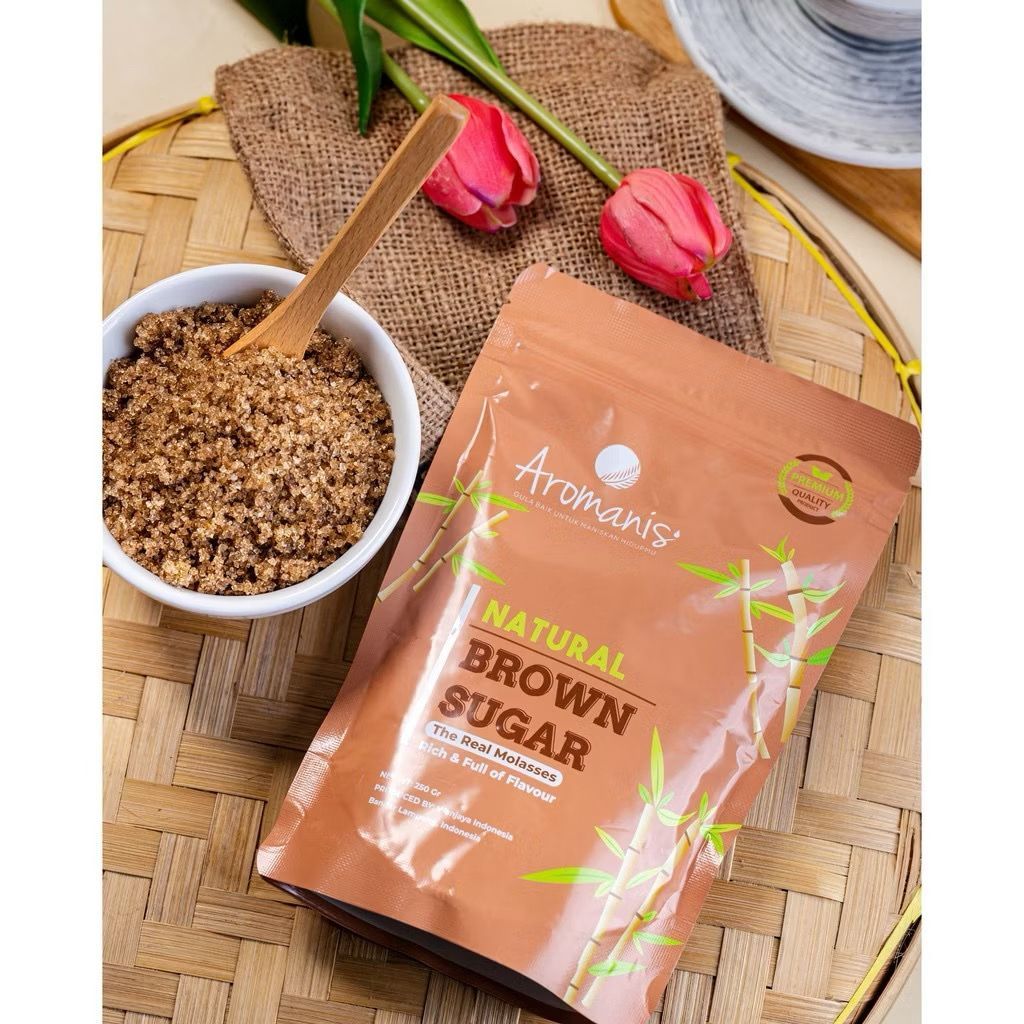 

Aromanis BROWN SUGAR 250g / Gula Pasir Tebu Molase