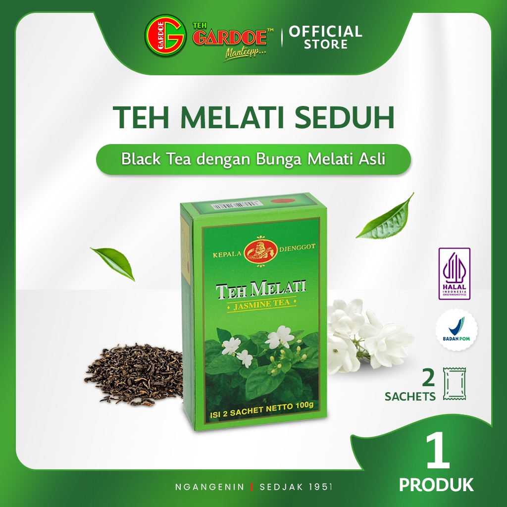 

Kepala Djenggot Teh Melati Seduh 100 gr