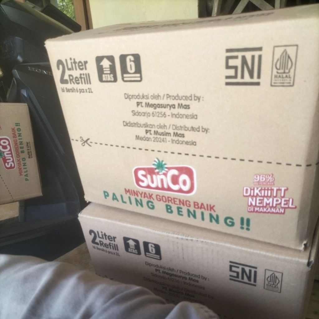 

Sunco 2 liter 1 dus isi 6 pouch