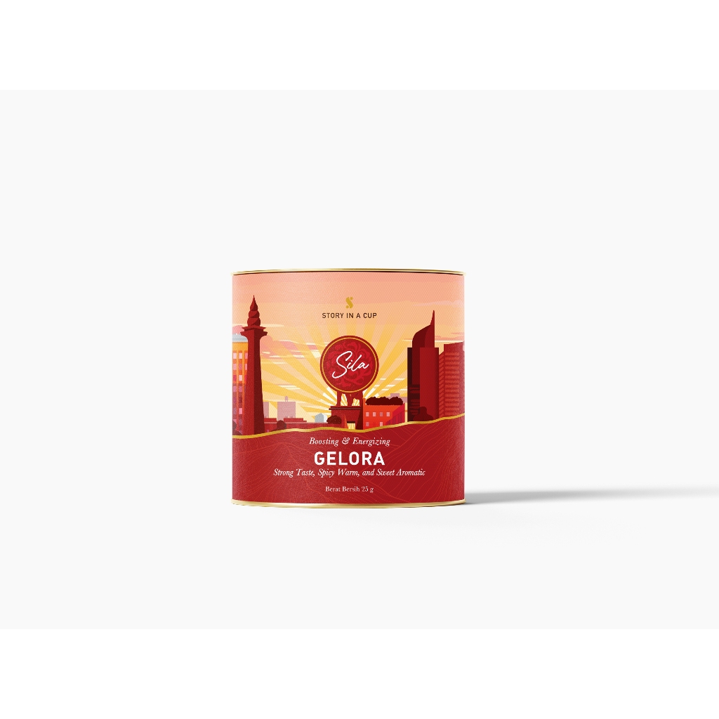 

Sila Artisan Tea | Gelora | Canister Mini | Teh Premium | Black Tea