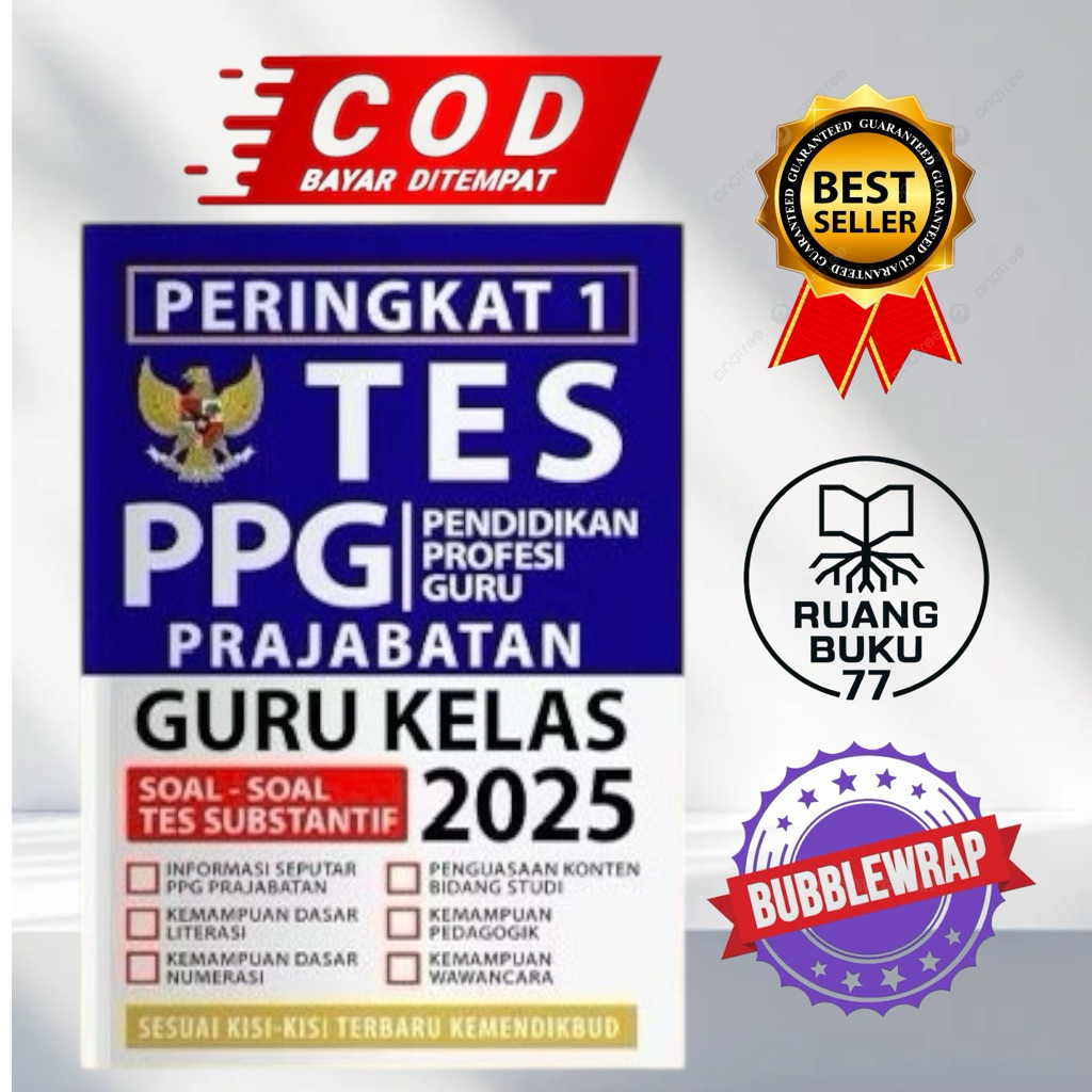 Buku PPG Prajabatan Guru PGSD Guru Kelas 2025
