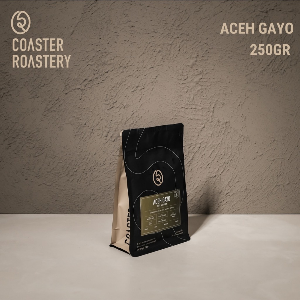 

[oddsolshop] pekanbaru/Coaster Roastery Aceh Gayo Arabica 250 gr / Kopi Medium Dark