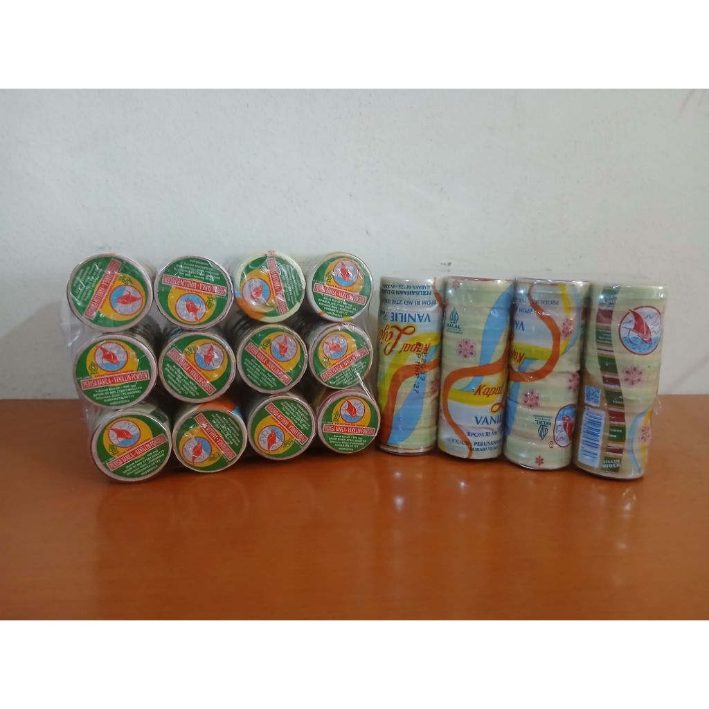 

Vanili Powder Kapal Layar isi 6 lusin
