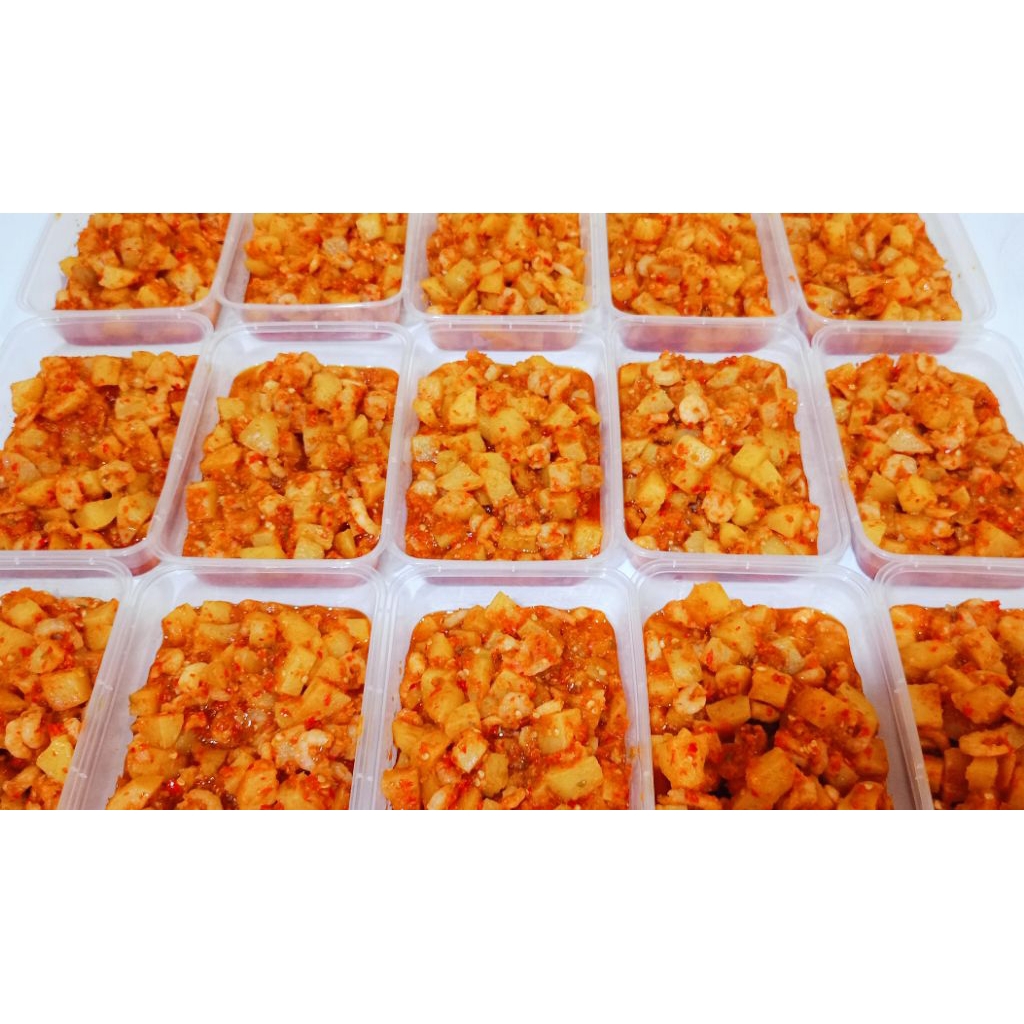 

sambal kentang+udang kupas kecil2 Frozen 300gr±