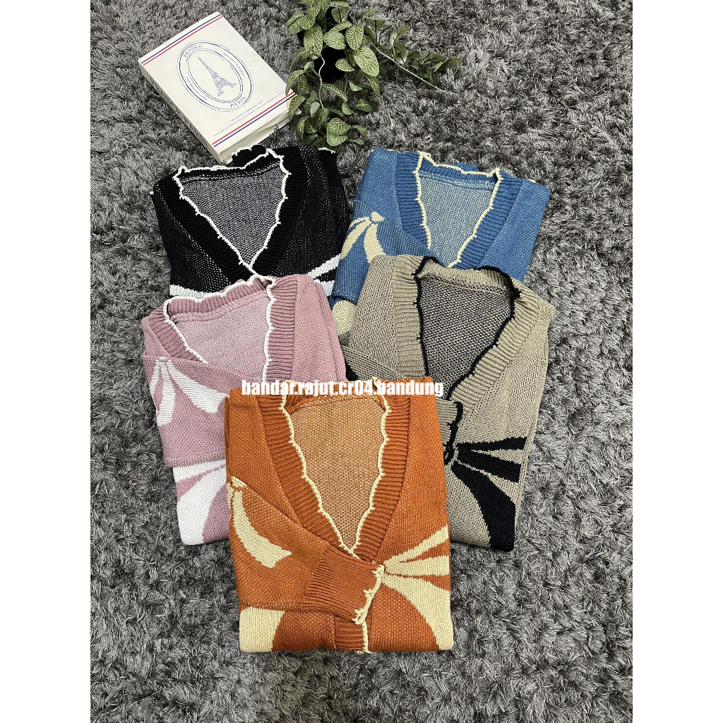 CARDIGAN RAJUT YOLANDA BRANDED 7 GATE