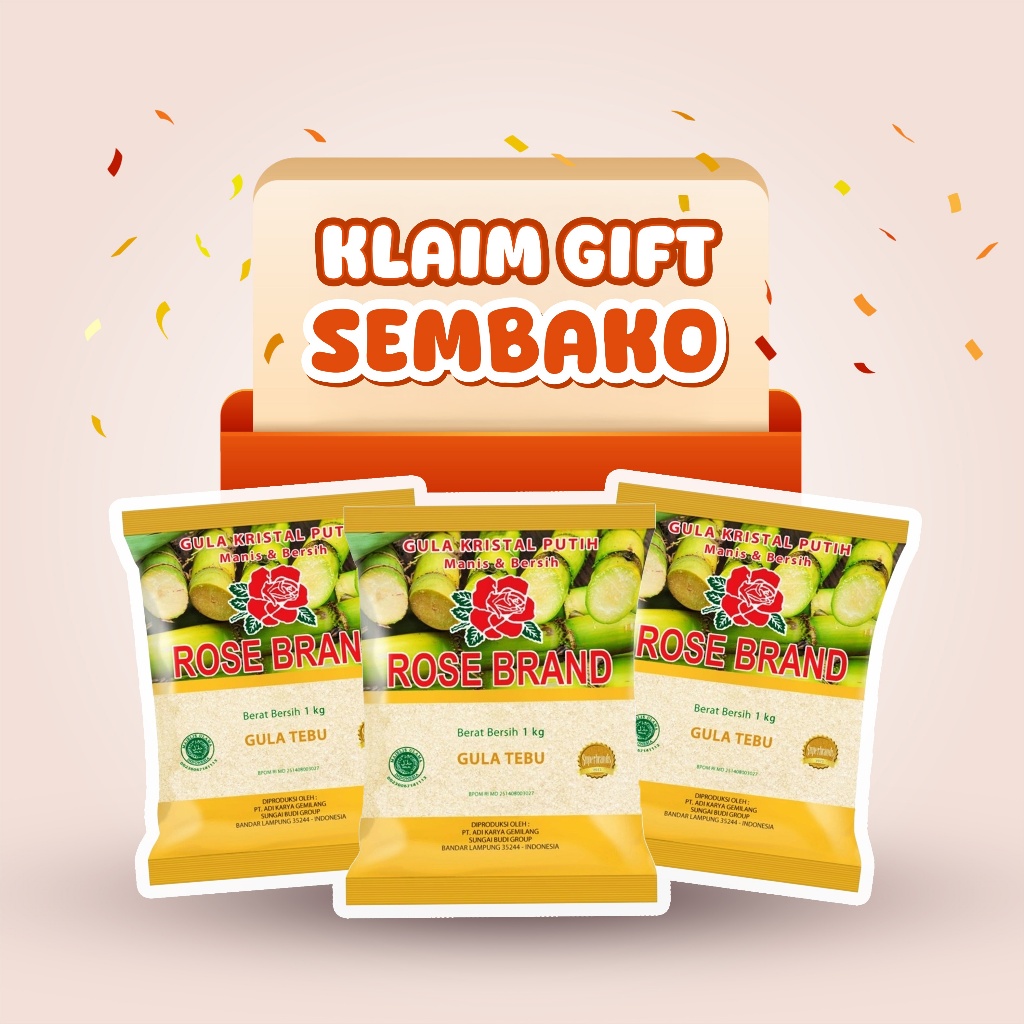 

KLAIM GIFT SEMBAKO - SPESIAL HANYA DI LIVE