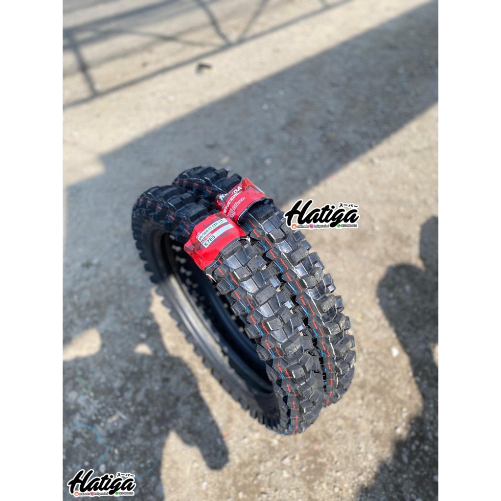 (NON TUBELESS) BAN TRAIL KENDA K785 MOTOCROSS 90/100 RING 17 MILLVILLE , BAN TRAIL KENDA RING 17 TUB