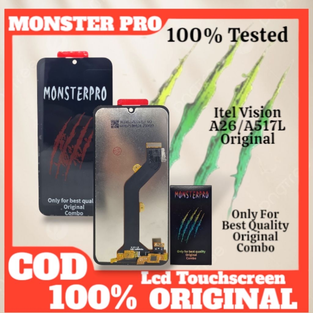 LCD TOUCHSCREEN ITEL A26/A517L ORIGINAL