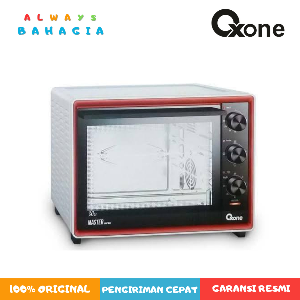 OXONE OX8830 Oven Listrik Toaster Jumbo 30 L Master Oven Premium