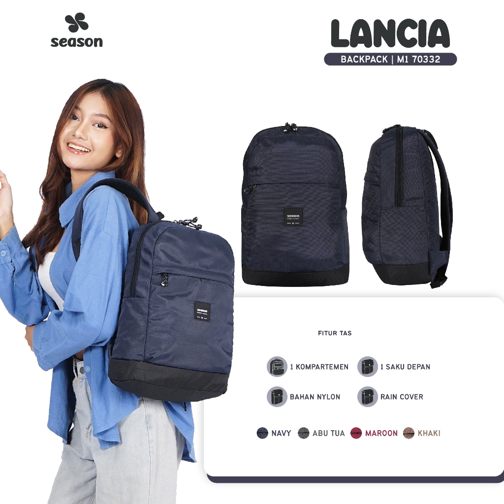 Tas Ransel Sekolah Wanita Season Lancia