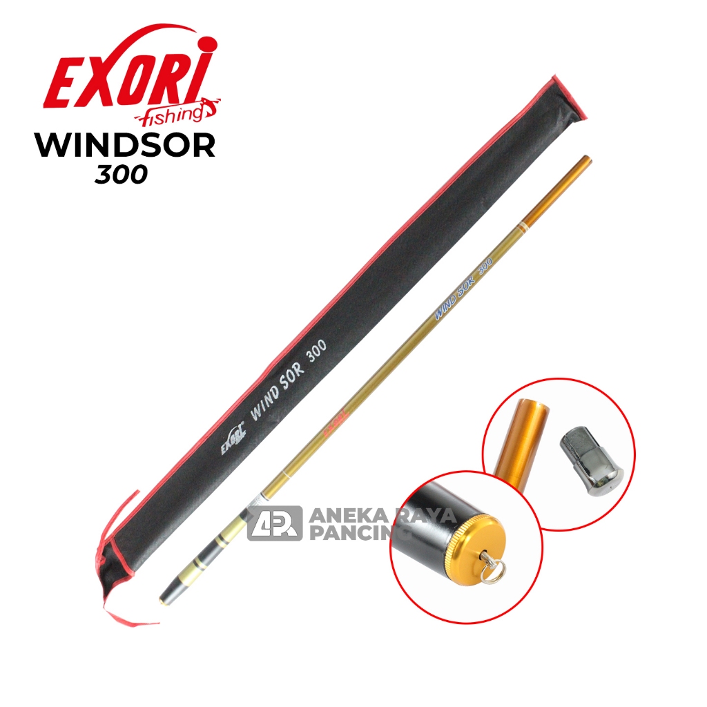 JORAN EXORI WINDSOR / Tegek Carbon / Mancing Mujaer / Tegek Murah Kuat Berkualitas