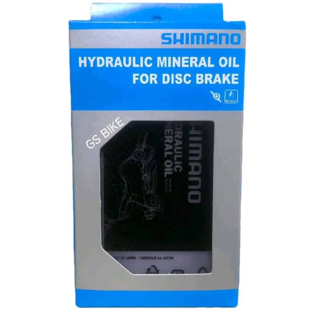 SHIMANO HYDRAULIC MINERAL OIL 500ml For Disc Brake Bleed Minyak Oli Rem Sepeda Hydrolik Brakeset SAI