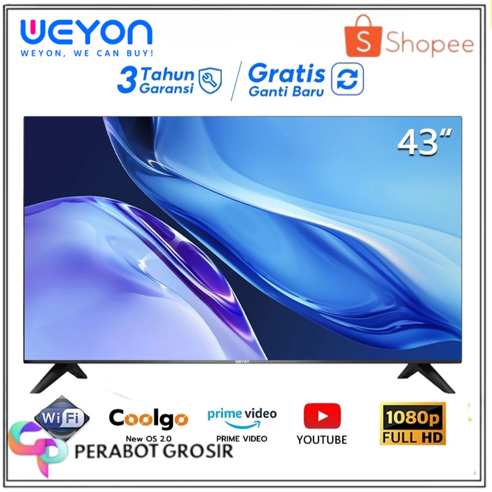 Weyon Animex Smart Tv 30/32/43 Inch Tv Led Digital Tv