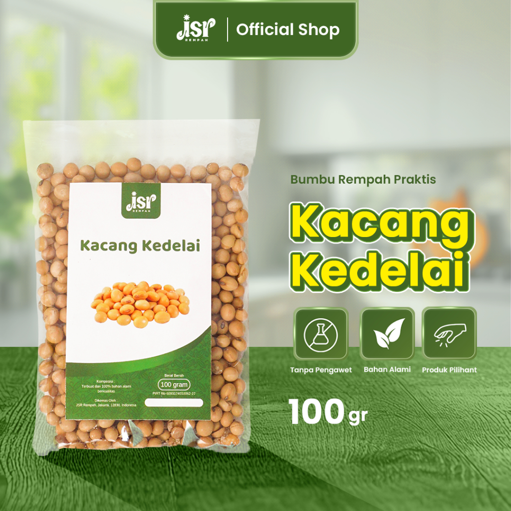 

Jsr Rempah Kacang Kedelai 100 Gram