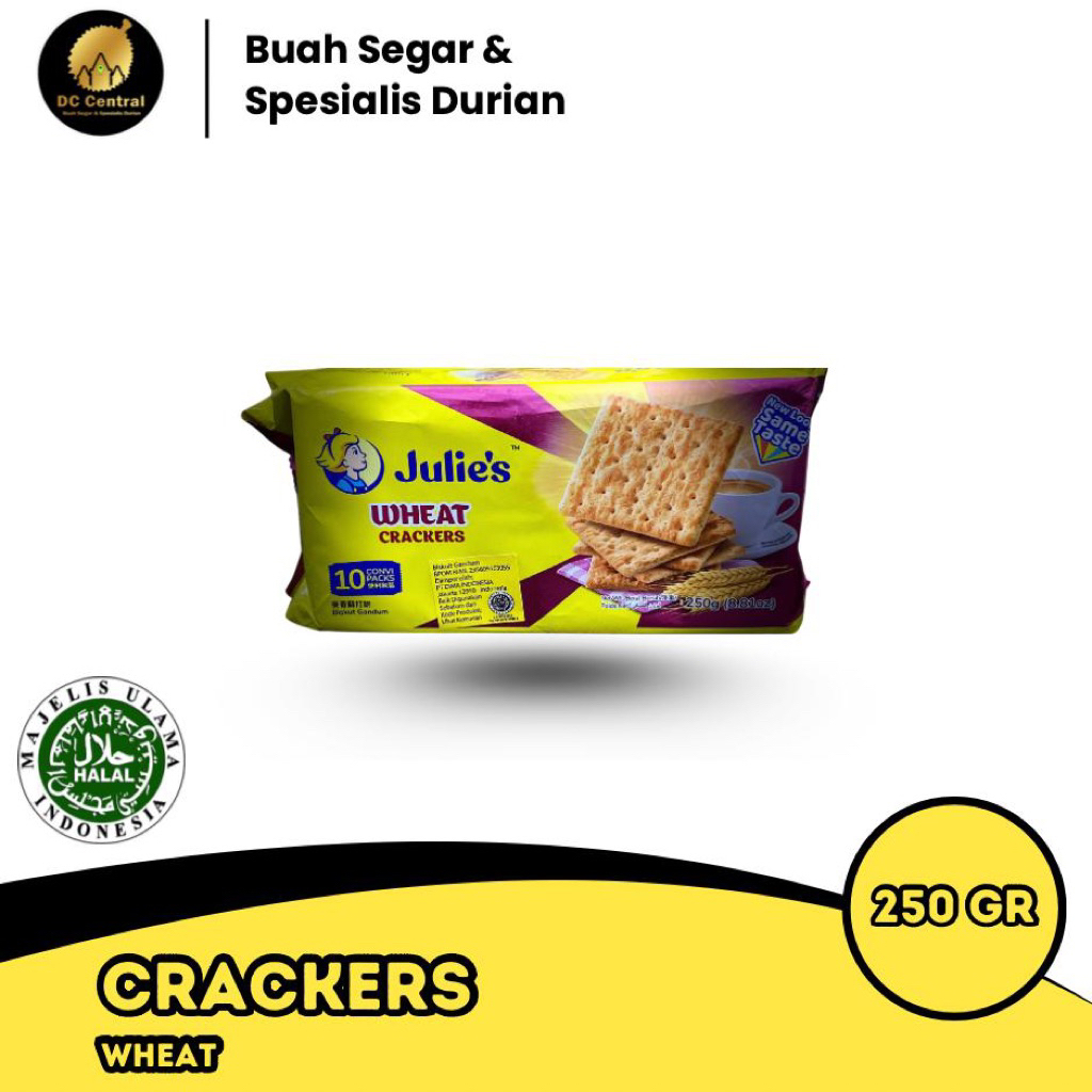 

Julie's Biscuit & Crackers Sugar/Veggie/Wheat