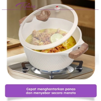 Tifale Zephry Casserole Pan Panci Susu Marble Coating Lapisan Anti Lengket