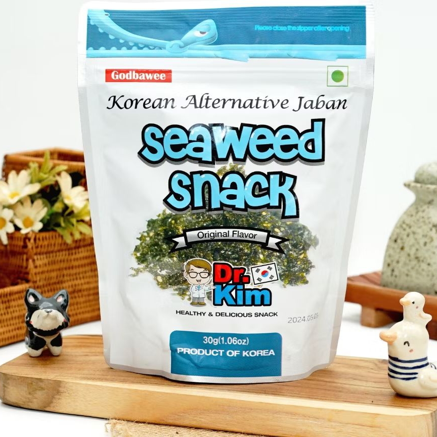 

Dr. Kim Seaweed Snack Korean Alternative Jaban 30gr