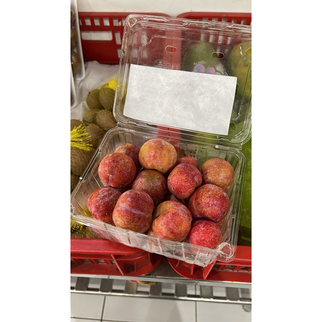 

800gr/pack buah plum cherry merah buah plum import per pack