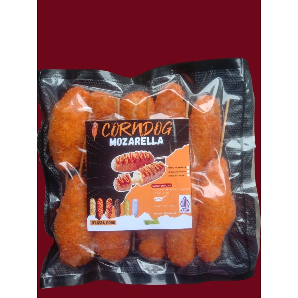 

Paket mozarela corndog isi 10 pcs lebih hemat dan praktis