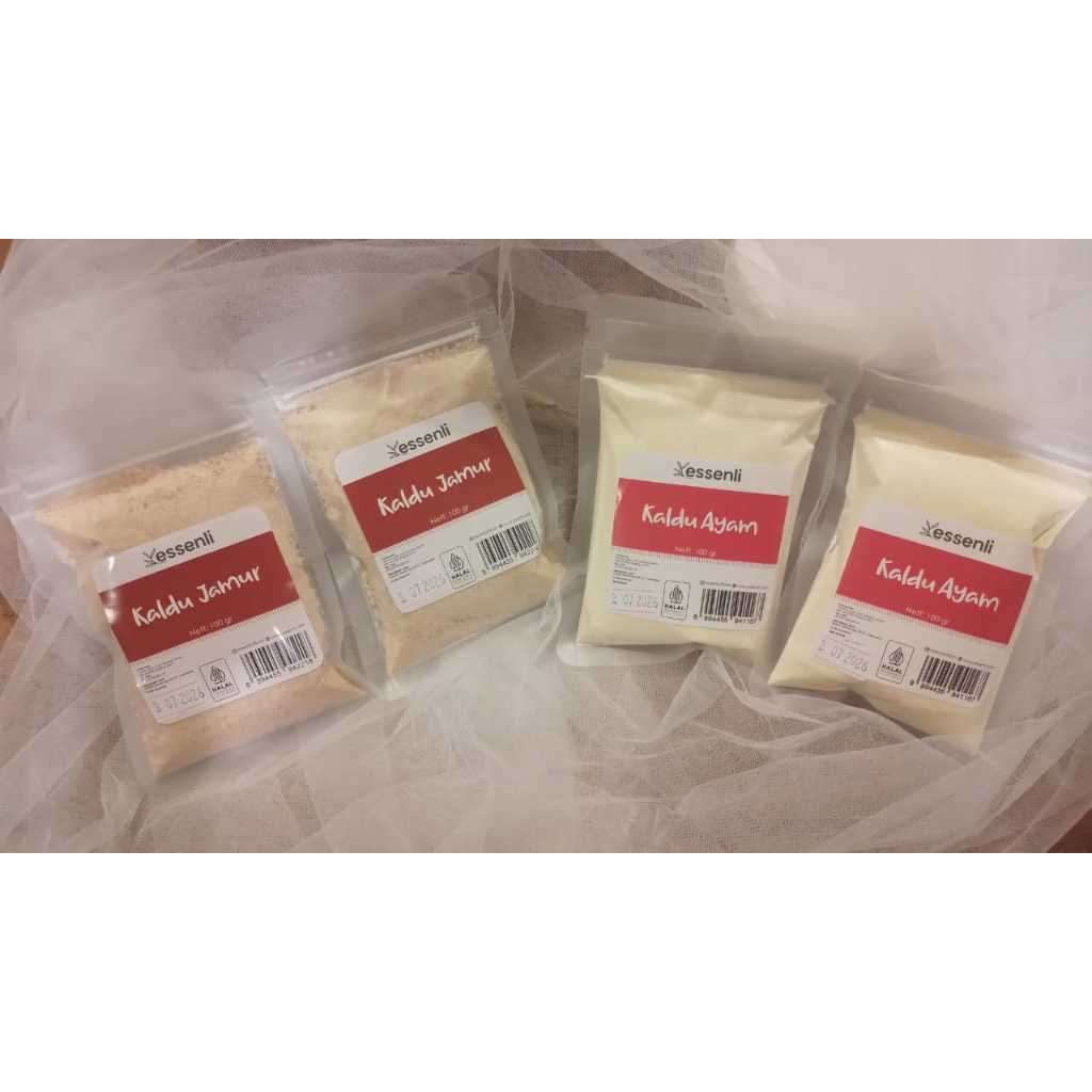 

ESSENLI - Kaldu Ayam & Jamur NON MSG 100gr