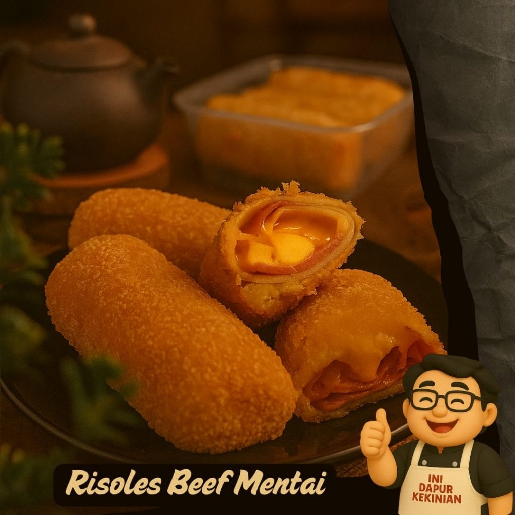 

Risoles Beef Mentai