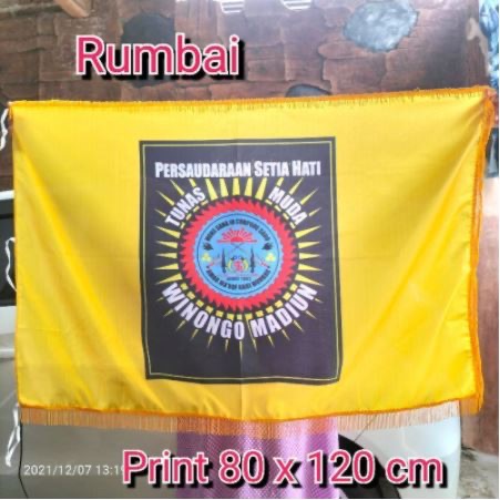 Bendera PSHW Rumbai Kuning Bendera PSHW Kuning Rumbai