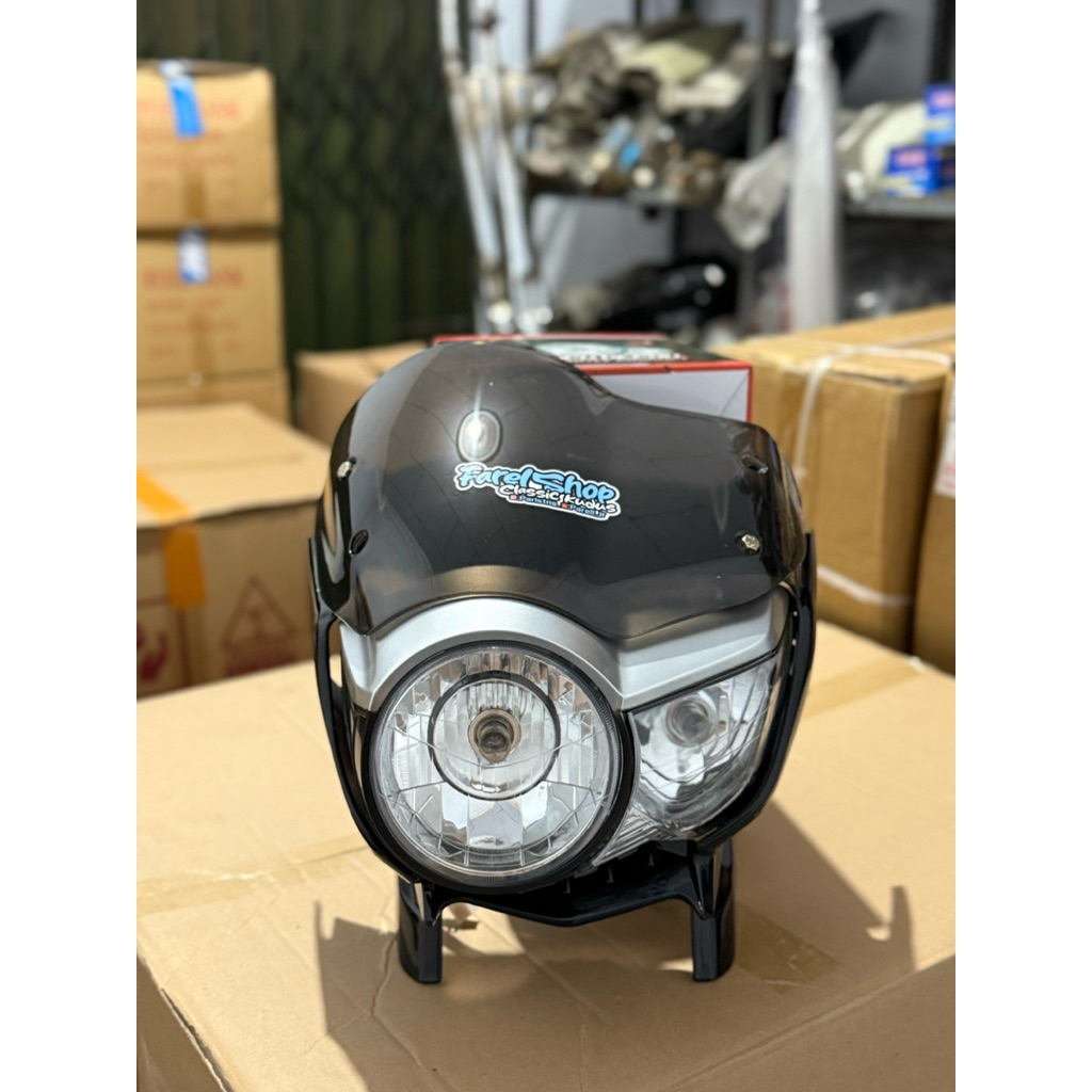 lampu depan honda tiger revo tiger pece 2010 full set headlamp tiger pece full set