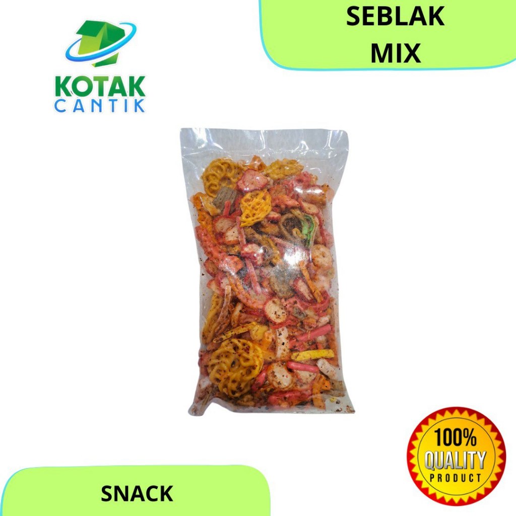 

Camilan Krupuk Seblak Mix 250gr Pedaz Gurih Enak