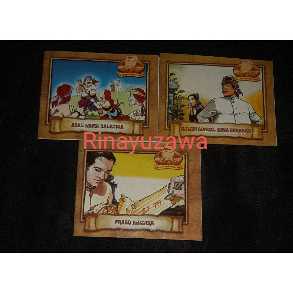 Buku komik cerita dongeng dancow