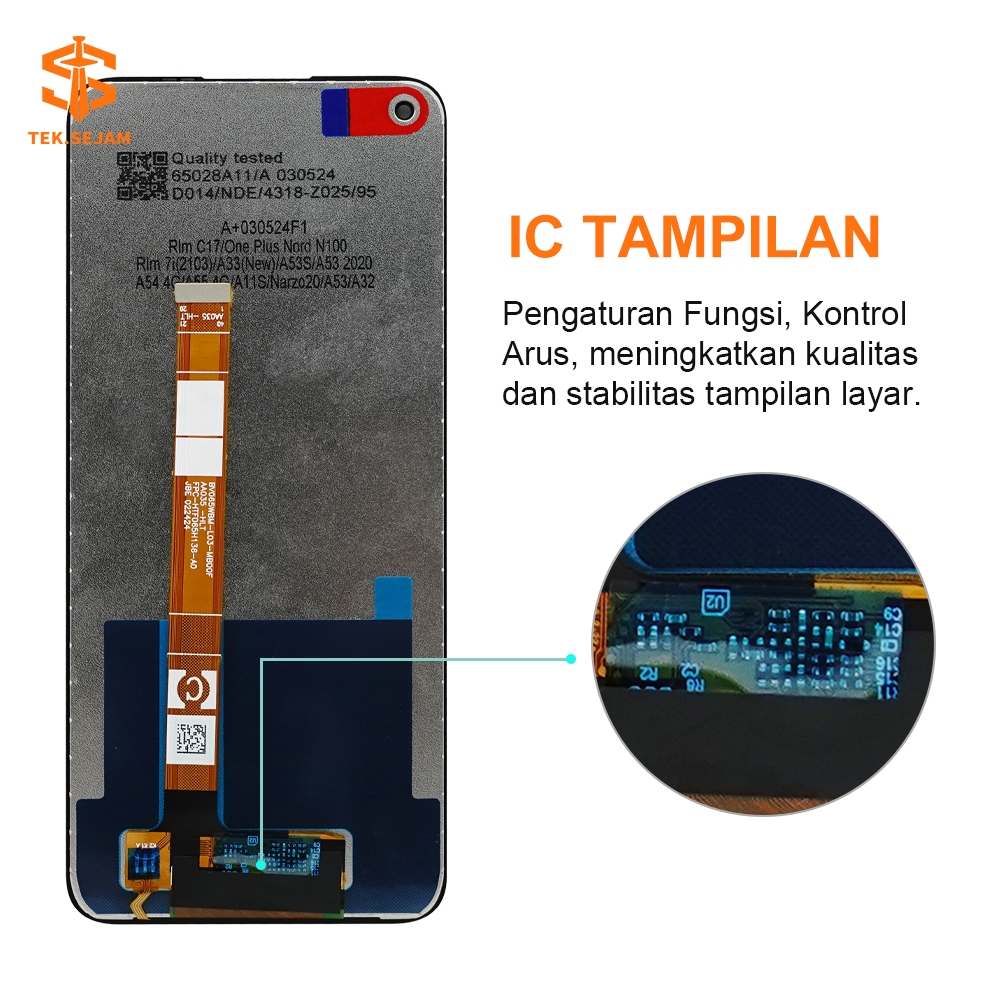 Naysila Naymila Lcd Touchscreen Oppo A92 / A72 / A52 Original 100% Fullset Lcd Oppo A92 Ori Layar
