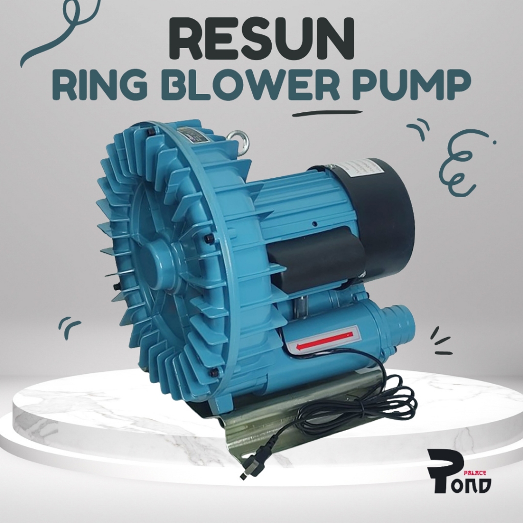 Pond Air Jet Pump Blower Turbo Tambak Kolam Resun GF 1100 Watt 1800LPM