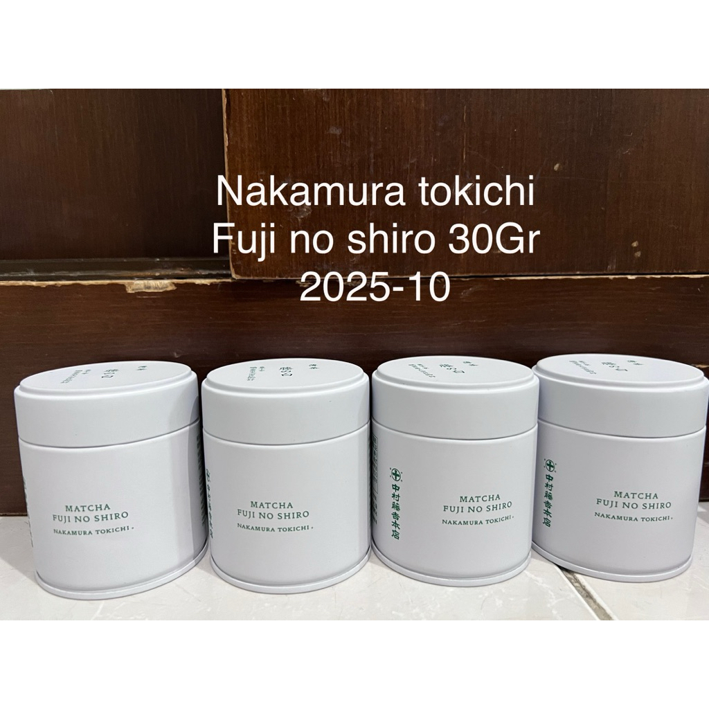 

READY NAKAMURA TOKICHI MATCHA Jepang Ceremonial grade fuji no shiro