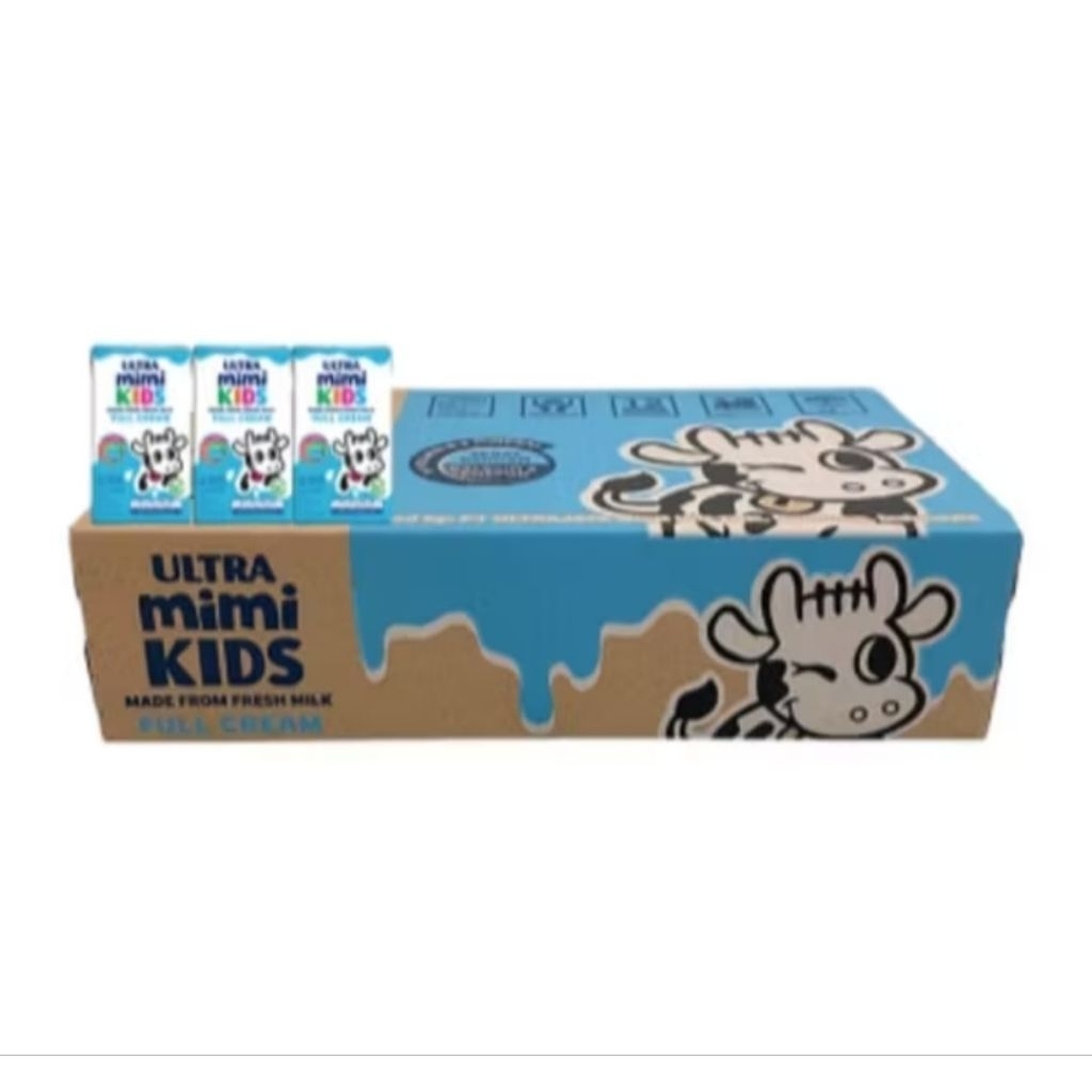 

Ultra Mimi Kids Susu UHT Full cream Kotak 40x 125 ml - Karton