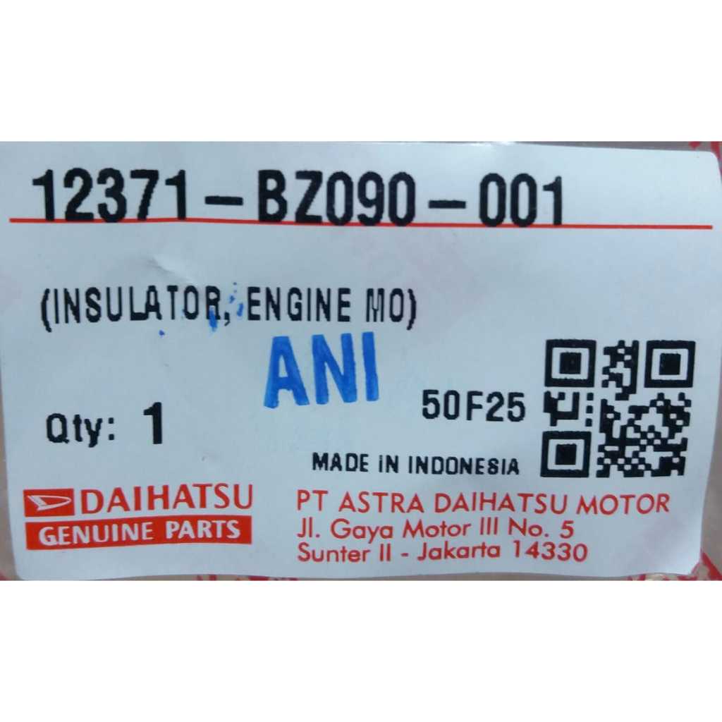 ENGINE MOUNTING DAIHATSU GRANDMAX (JENGGER)