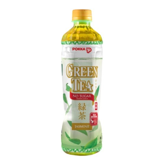 

POKKA GREEN TEA JASMINE NO SUGAR BTL 450 ML 8994985000297