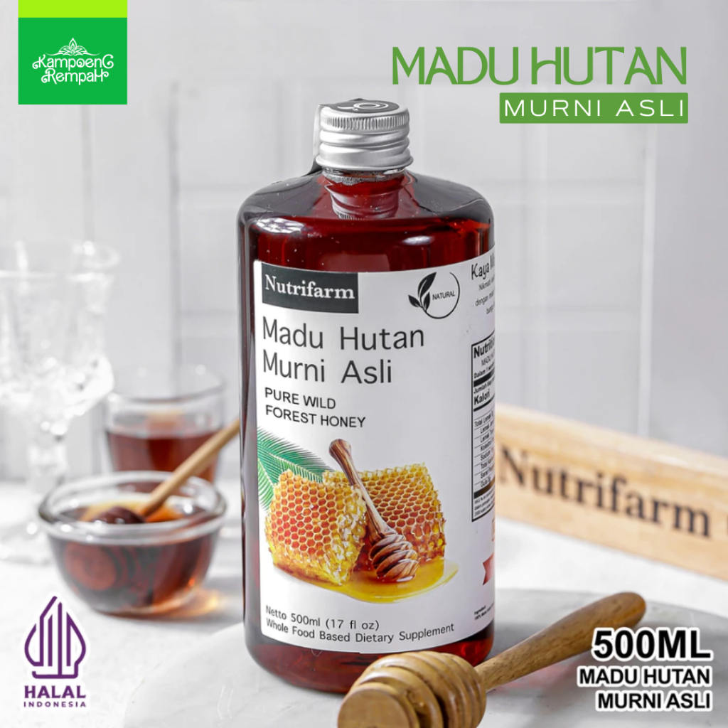 

Madu Hutan Murni Asli Nutrifarm 500 ml