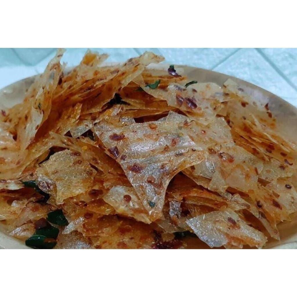 

Keripik Kaca/Keripik Beling/Keripik Beledag Daun Jeruk