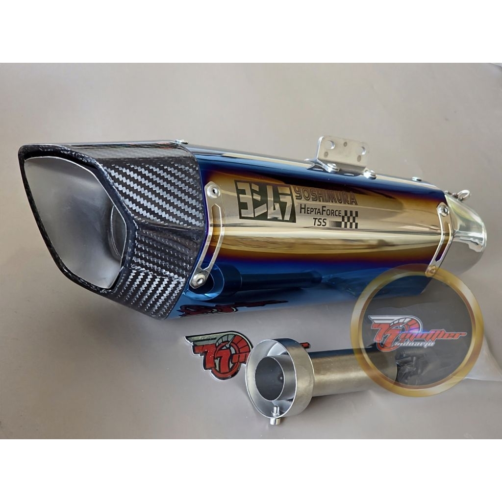 knalpot yoshimura heptaforce tss zx25r knalpot hepta force yoshimura zx25r ZX4RR