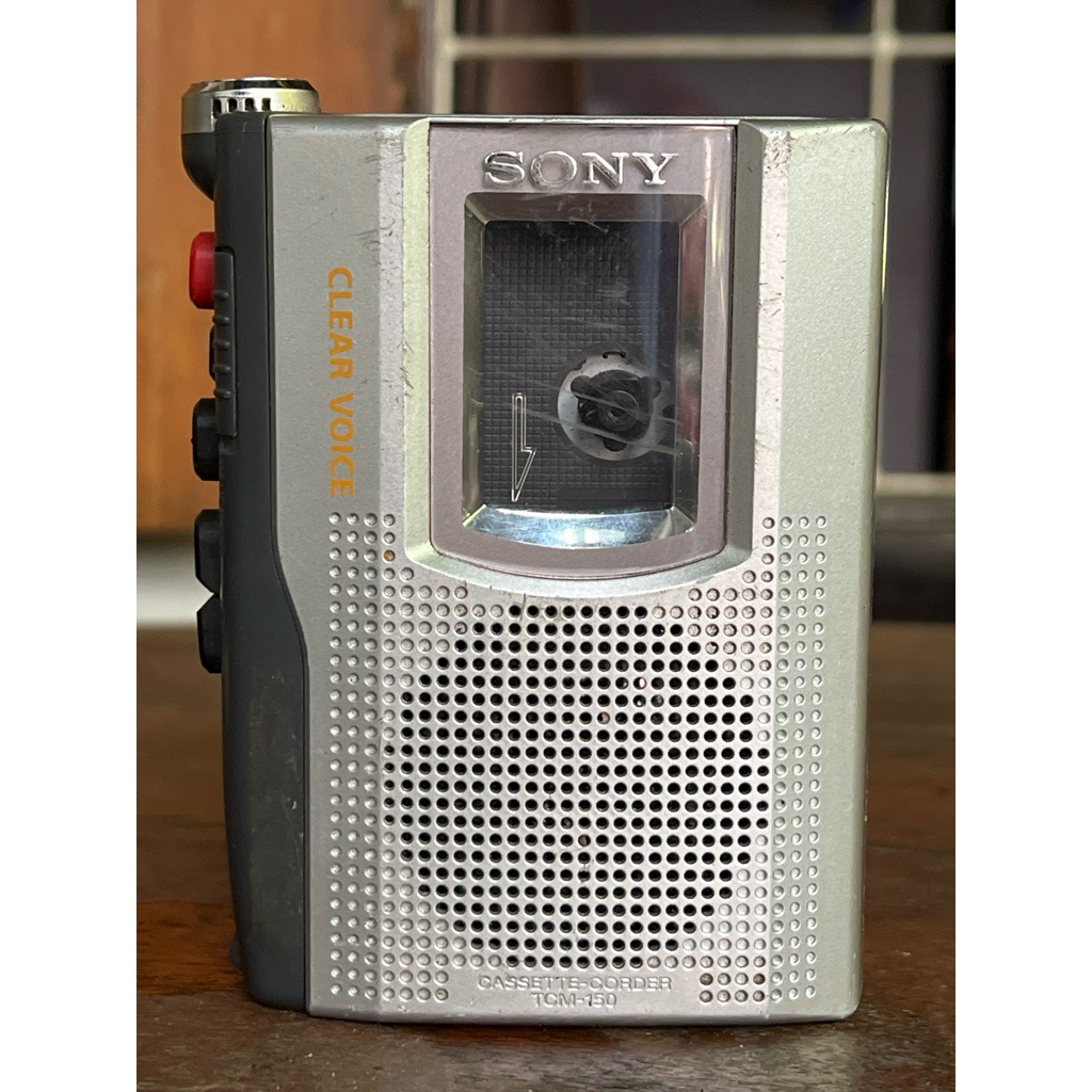 Cassette-Corder / Mini Audio Recorder / Walkman / Perekam Suara Jadul, Sony TCM-150