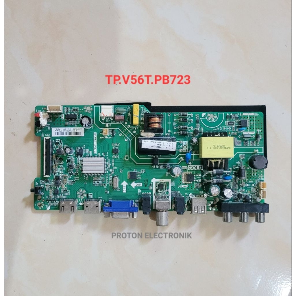 Mainboard LCD LED TV Coocaa 32A4 Matherboard TP.V56T.PB723 China Toshiba Panasonic 32MG314 PCB KONKA