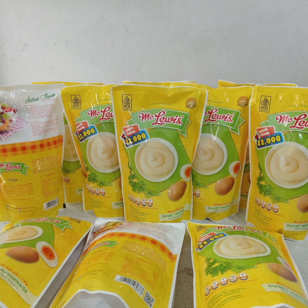 

MC LEWIS sweet mayonaise 1 kg | mc lewis saus mayones manis | mayones manis | mayonais