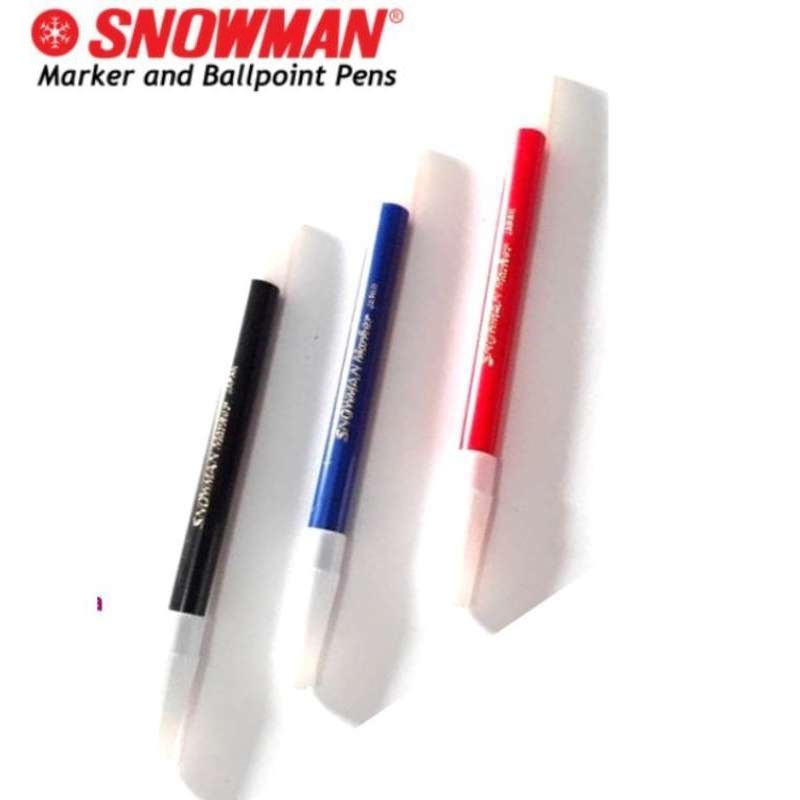 

Spidol Warna Snowman Kecil Murah TIPE PW-1A Variasi Hitam Merah Biru Kuning Hijau