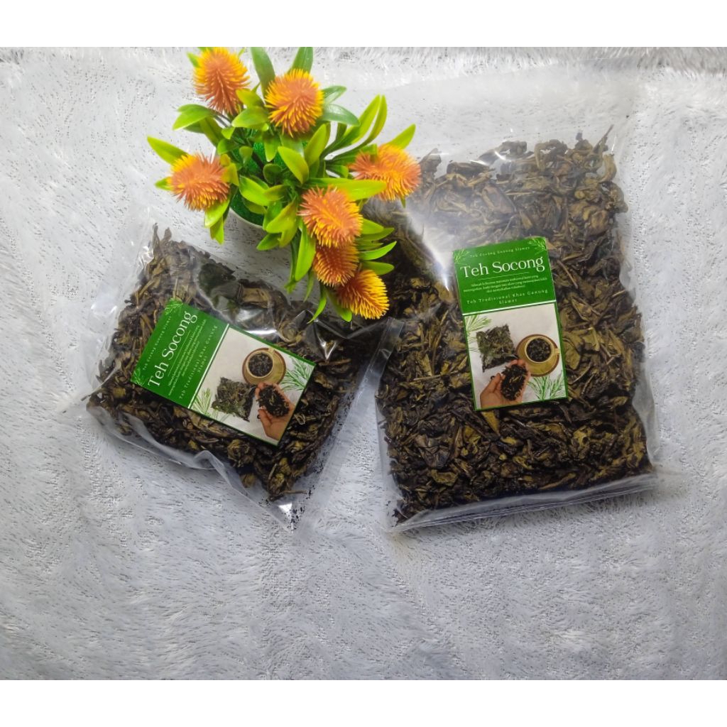 

Teh socong kemasan 50gr-100gr teh tradisional teh tubruk original teh cocong Teh sepet teh khas lereng gunung slamet