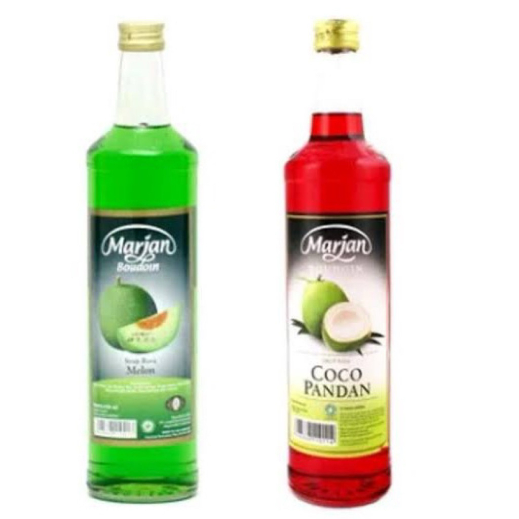 

Sirup Marjan Cocopandan Melon 1 Dus isi 12 Botol 450ml