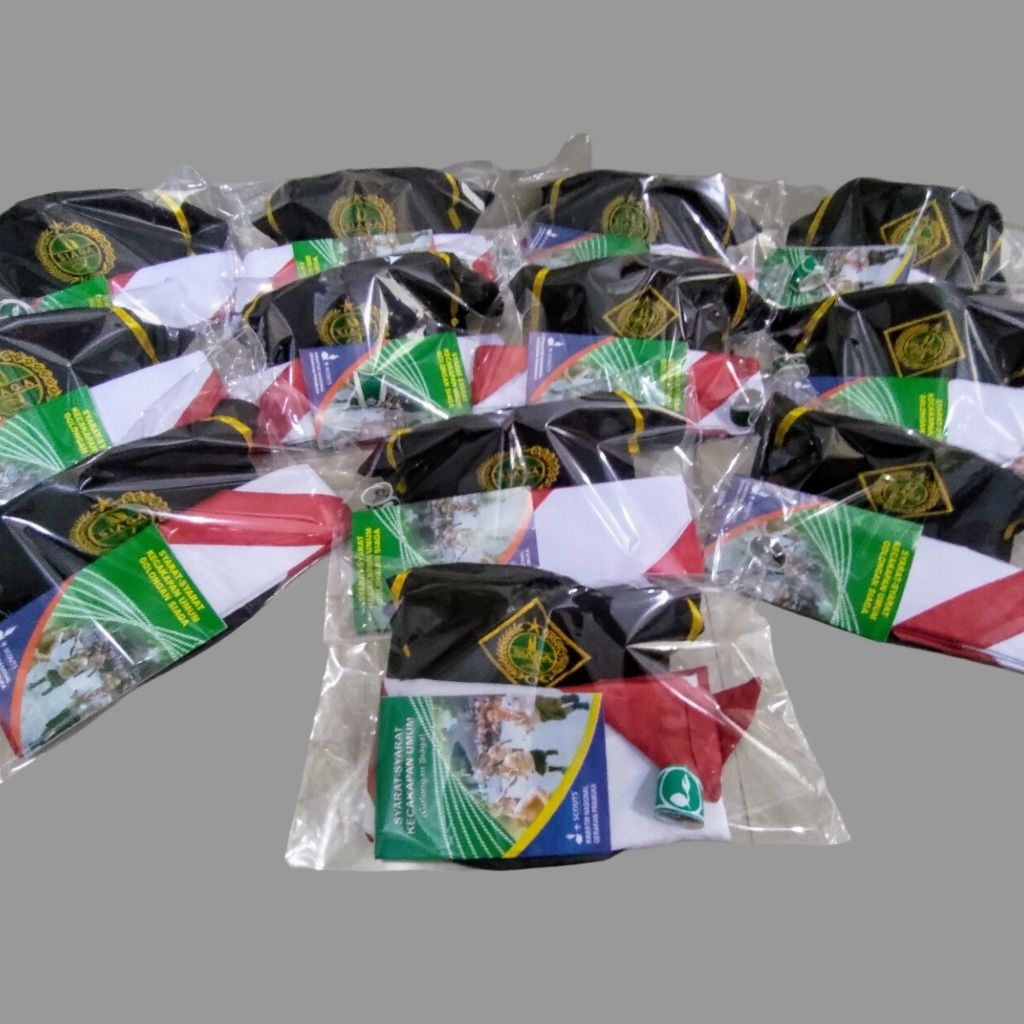 Atribut Pramuka Siaga set