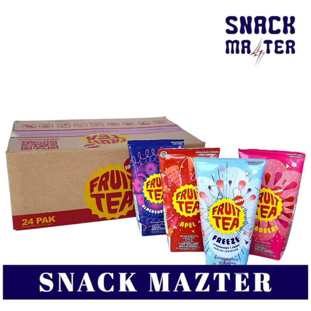 

Fruit Tea Gengam KARTON - Netto 200mL x 24 pcs