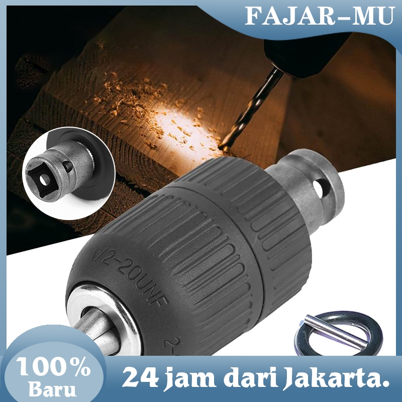 Kepala Bor Keyless 13mm Adapter Impact Wrench Bor Impact Wrench