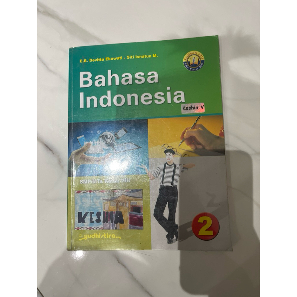 BUKU BAHASA INDONESIA KELAS 8
