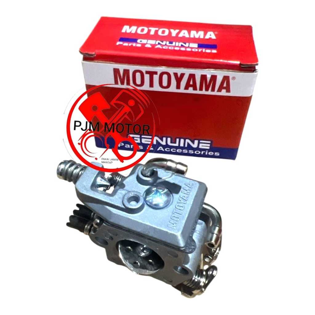 MOTOYAMA CARBURATOR ASSY - karburator mesin chainsaw sinso merek motoyama original cs10000