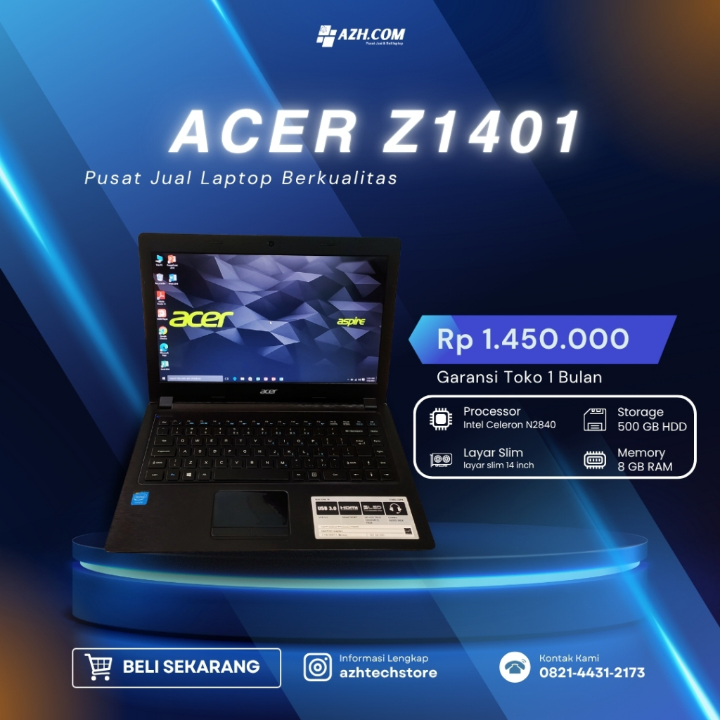 LAPTOP ACER  Z1401